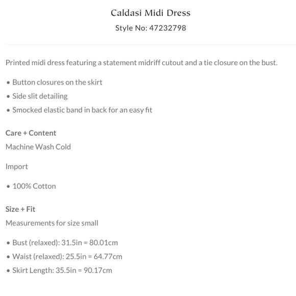 NWT Free People Caldasi Midi Dress - Picture 7 of 8